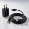 Visutra 2A Fast Charger USB-A Power Adapter - Phone Wall Charger Compatible with Android, Samsung Galaxy, Xiaomi Redmi, Headphones, Bluetooth Devices - 10W Mobile Charging Block - Black - Image 5